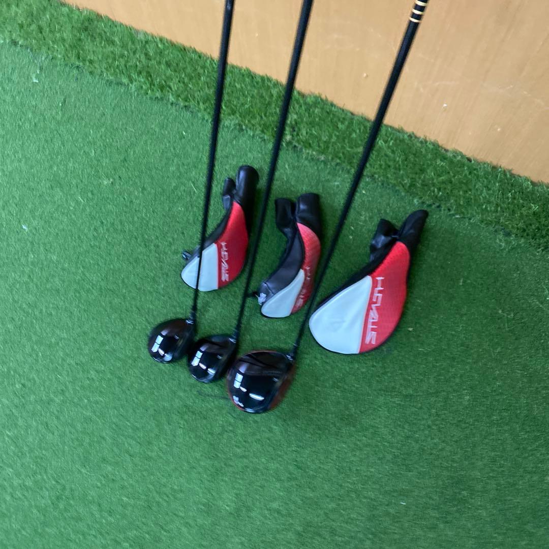 テーラーメイド　ステルス2 ドライバー　3Ｗ　5Ｗ　3本セット