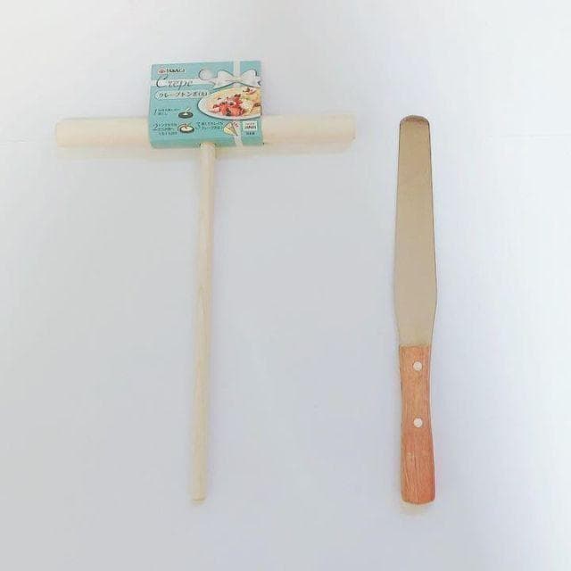 クレープ 鉄板【鉄板 板厚12㎜ 直径30㎝】 抜き型 パレットナイフ トンボ