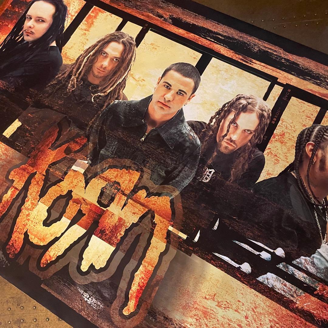 00s デッドストックKORN 大判ポスター