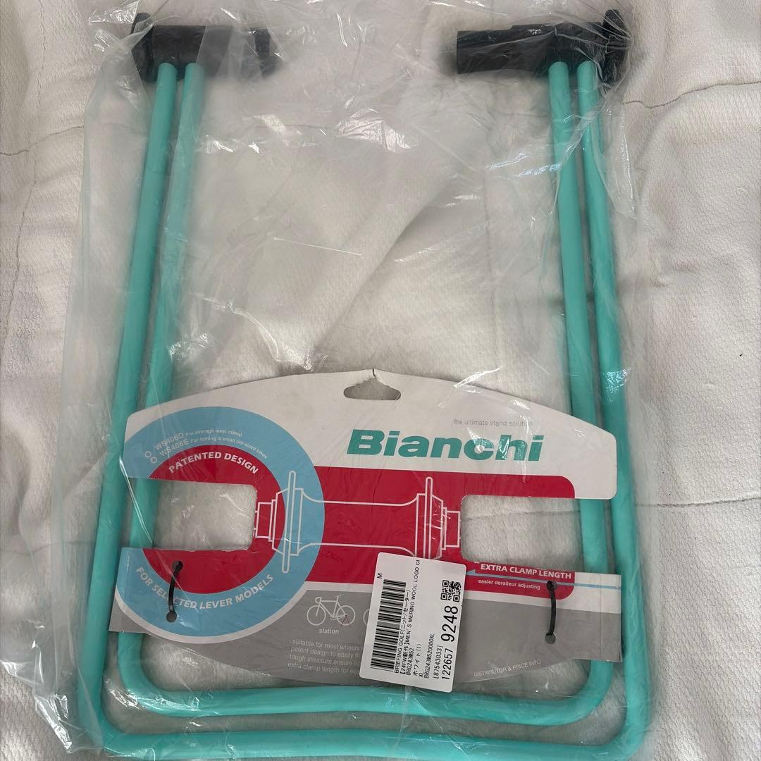 Bianchi 4点セット　 車体装着バッグ ボトル付き