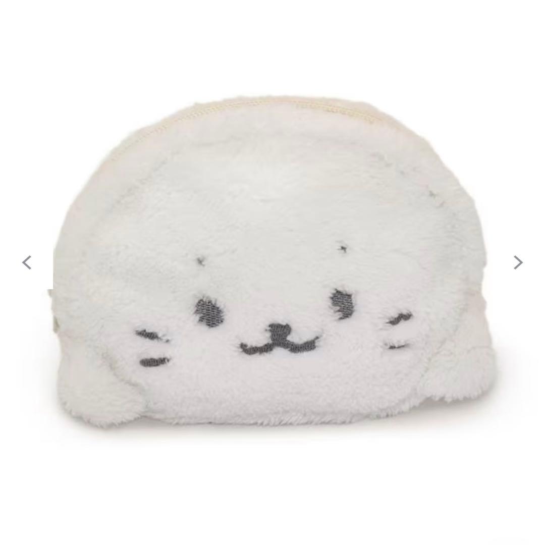 しろたん もこもこ ポーチ 巾着 未使用