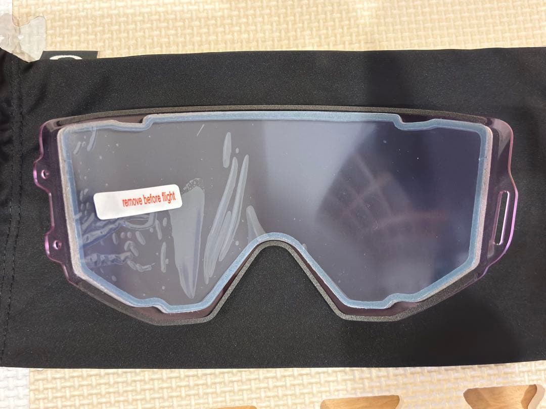 【美品】OAKLEY スノー ゴーグル レンズ3枚付き