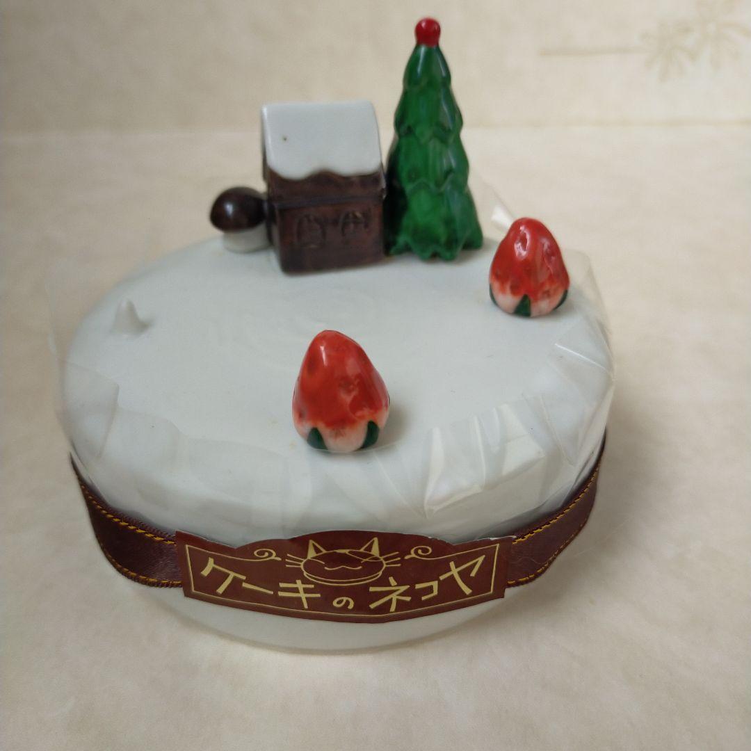 未使用 猫舎道楽堂本舗 クリスマス 12月 のれん ケーキのネコヤ