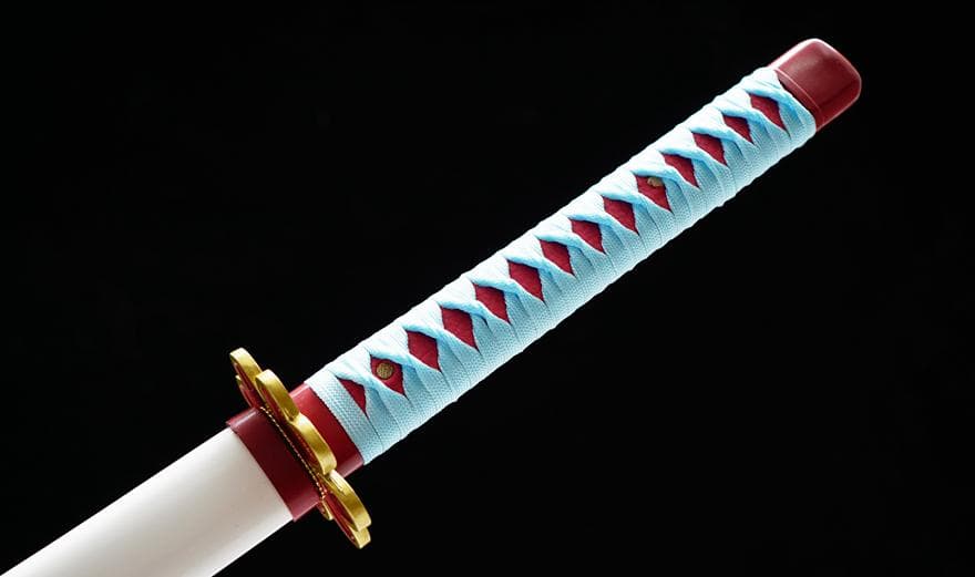 【1～2日出荷】鬼滅シリーズ-甘露寺蜜璃 居合刀 武士道 武蔵 鑑賞用 手鍛造打
