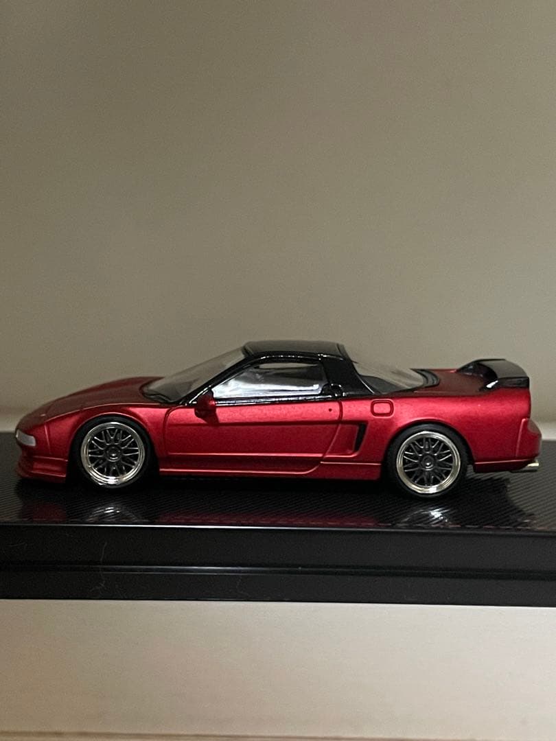 1/64　イグニッションモデル　ホンダ　NSX（NA1）　マットレッドメタリック