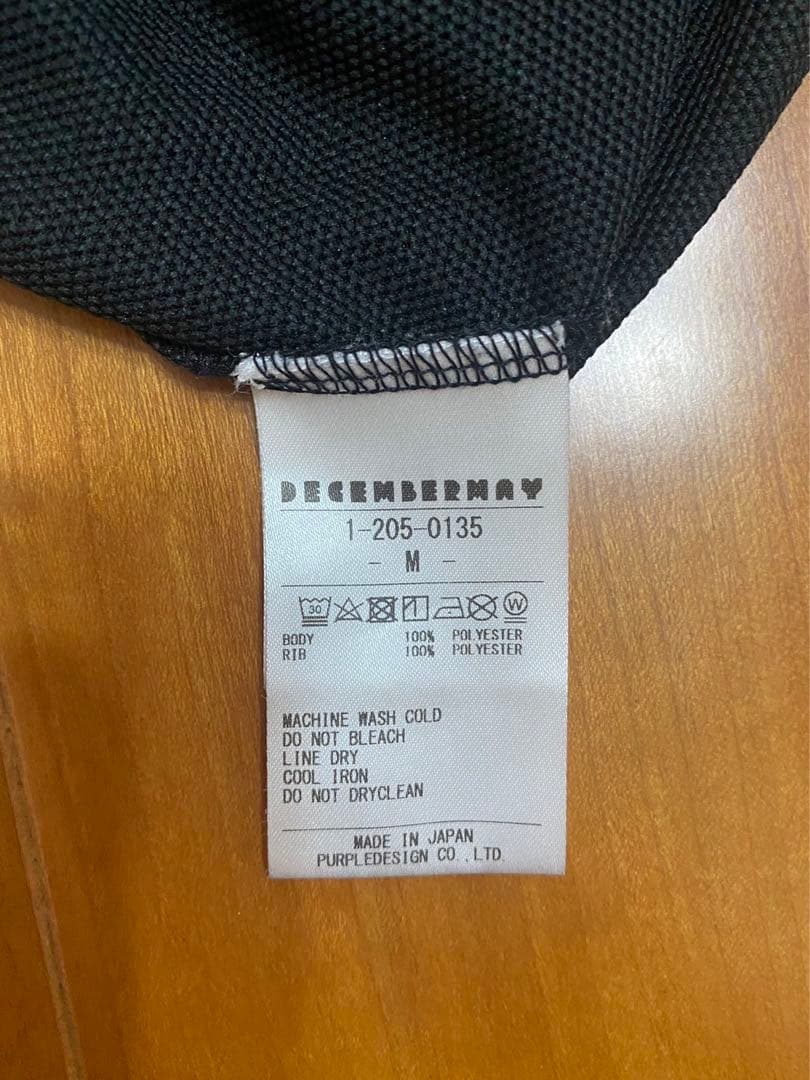美品⭐︎ディッセンバーメイ(DECEMBERMAY)ポロシャツメンズM
