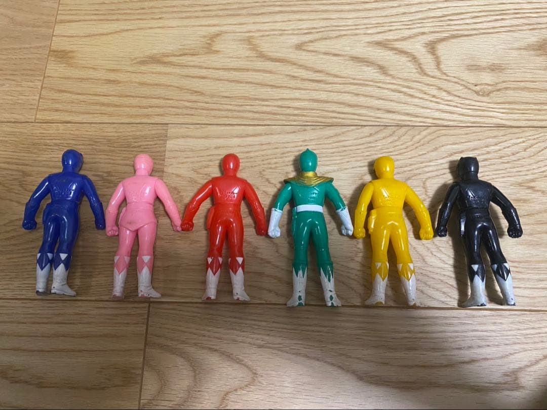 恐竜戦隊ジュウレンジャー　フィギュア 6体セット