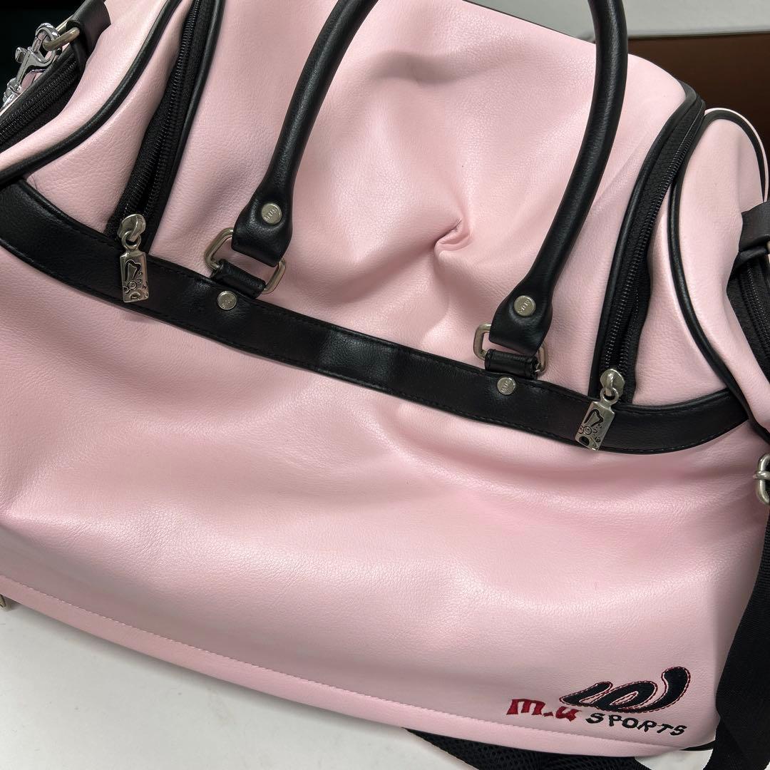ミエコウエサコ M.U SPORTS ゴルフボストンバッグ シューズバッグ