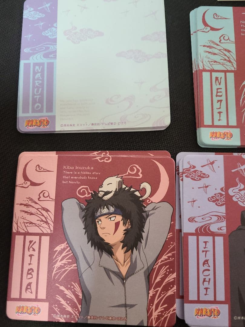 公*o様 NARUTO　メモ紙、レター紙セット