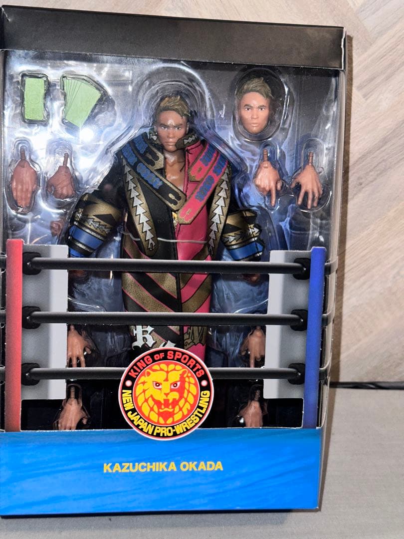 オカダ、棚橋、EVIL、オスプレイ　新日本プロレスフィギュアセット