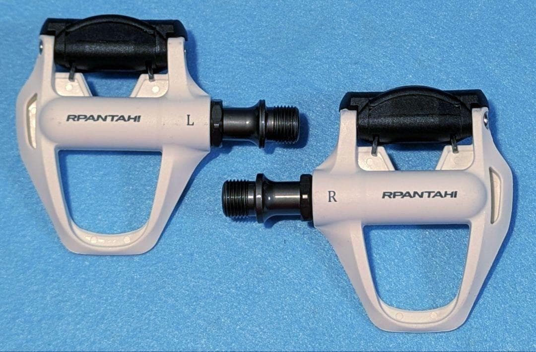 racework spd-sl ビンディングペダル　ホワイト　左右ペア