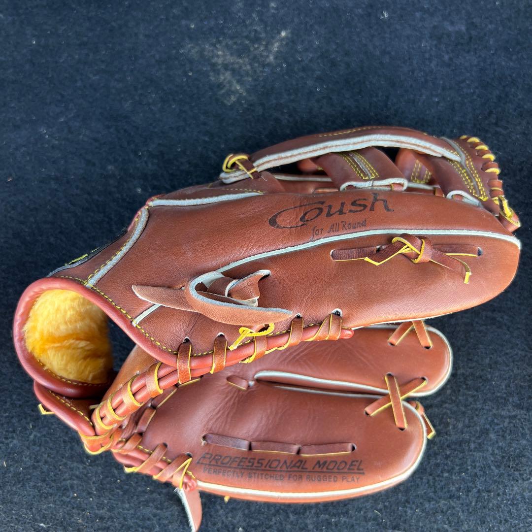 Mizuno プロフェッショナルモデル グローブ ブラウン