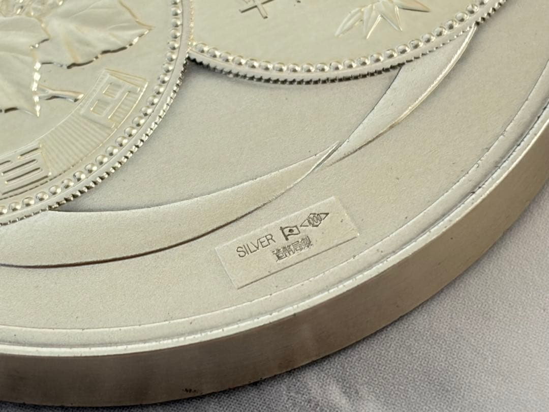 造幣局 新500円貨幣発行記念メダル 純銀SILVER1000 約133.7g