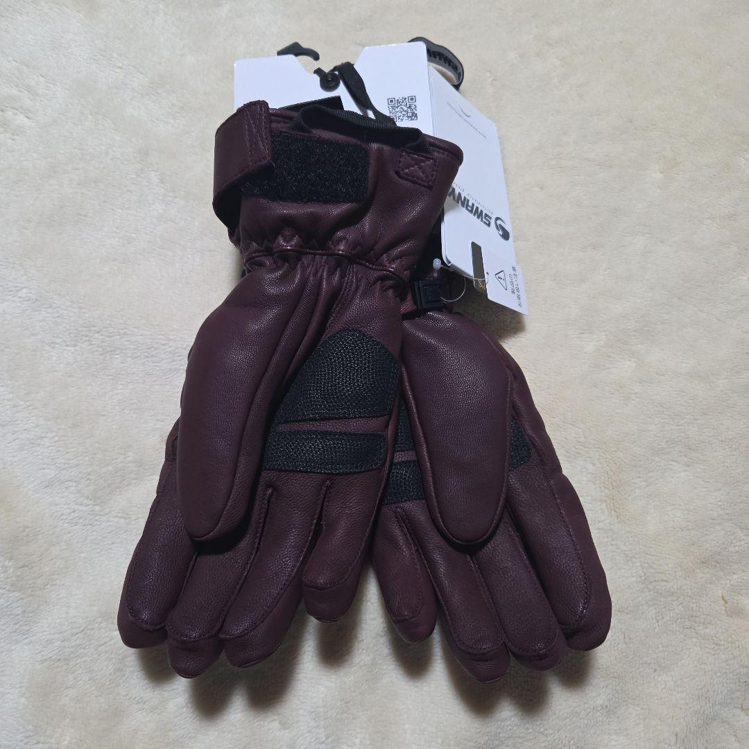 N*a様 SWANY バーガンディ パフォーマンスグローブ