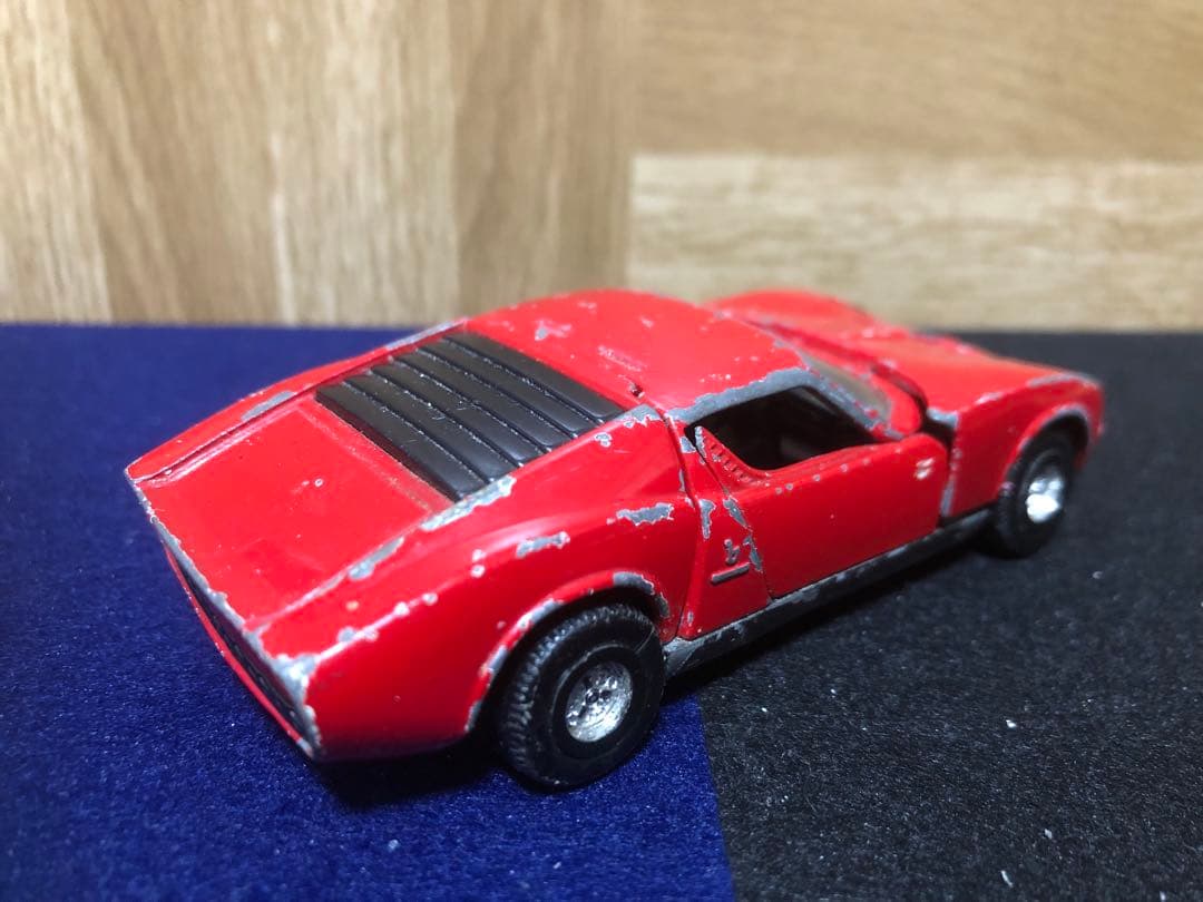 【随時値下げ中】ヨネザワ 日本製 レトロ ランボルギーニ ミウラ ミニカー