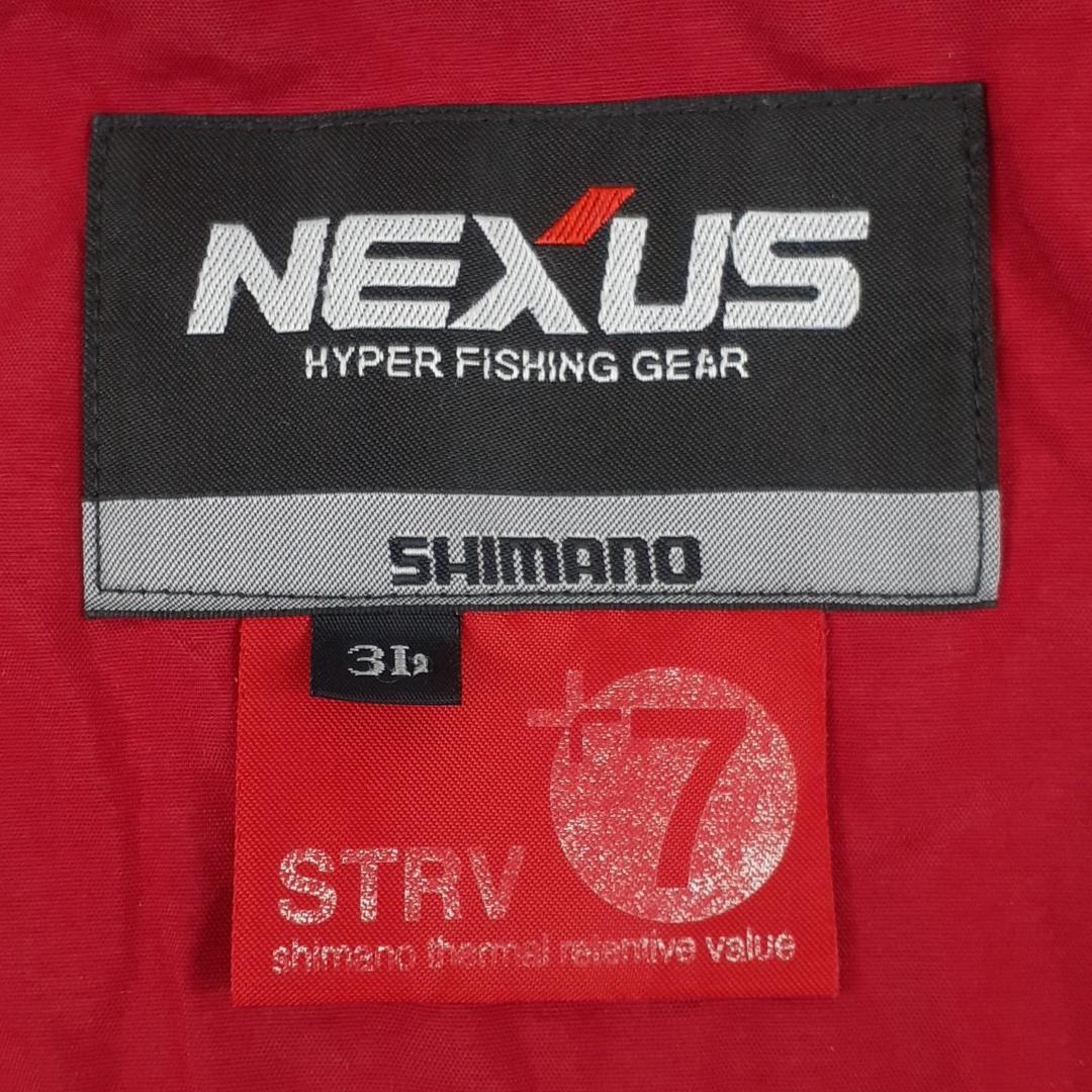 美品◎SHIMANO シマノ フィッシングウェア 赤 GORE-TEX 防水