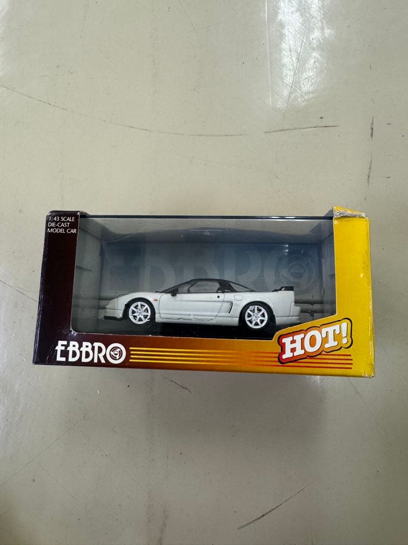 エブロ 1/43 ホンダ NSX Type R NEW INTEGRA 2点