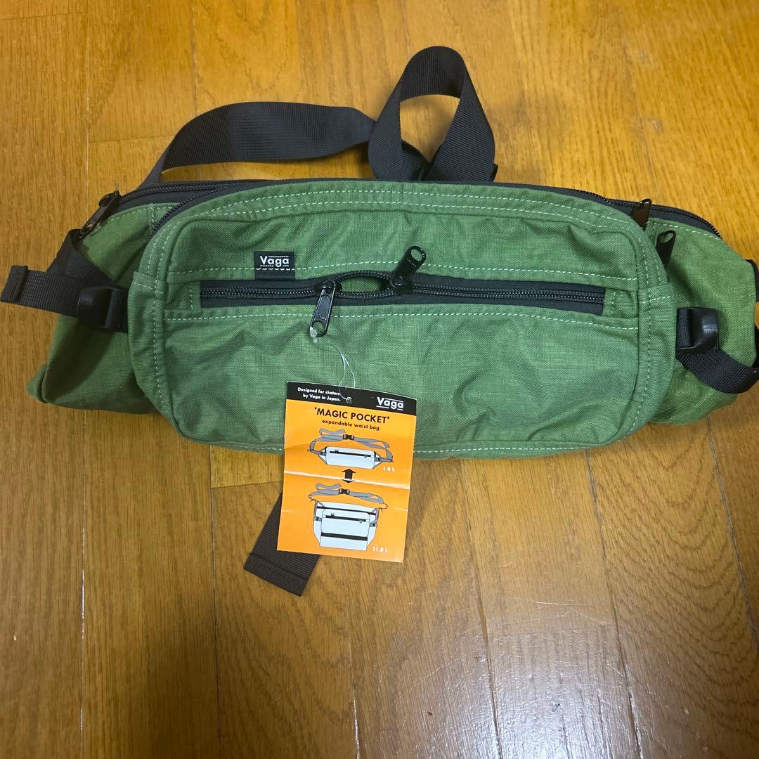新品　VAGA バガ MAGIC POCKET 2G グリーン　スケートボード