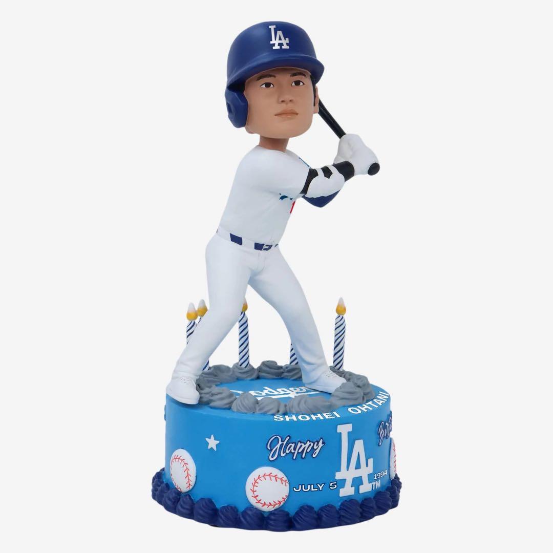 【世界300個限定】大谷翔平 バースデーケーキ ボブルヘッド 誕生日 ドジャース