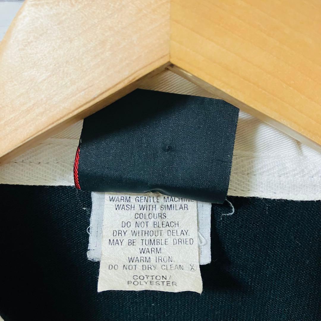 【希少品】カンタベリー オールバックス 90年代 ラガーシャツ Lサイズ