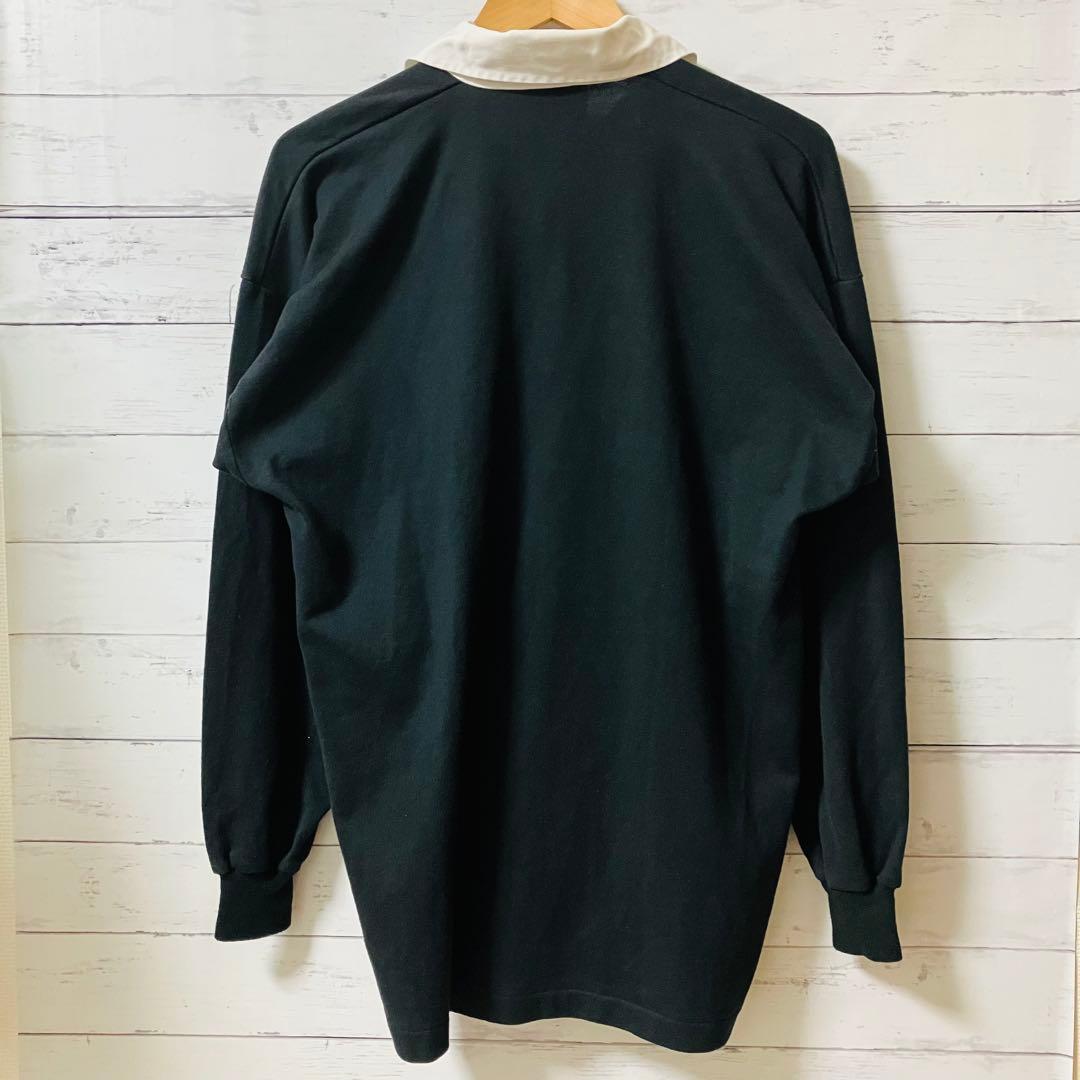 【希少品】カンタベリー オールバックス 90年代 ラガーシャツ Lサイズ