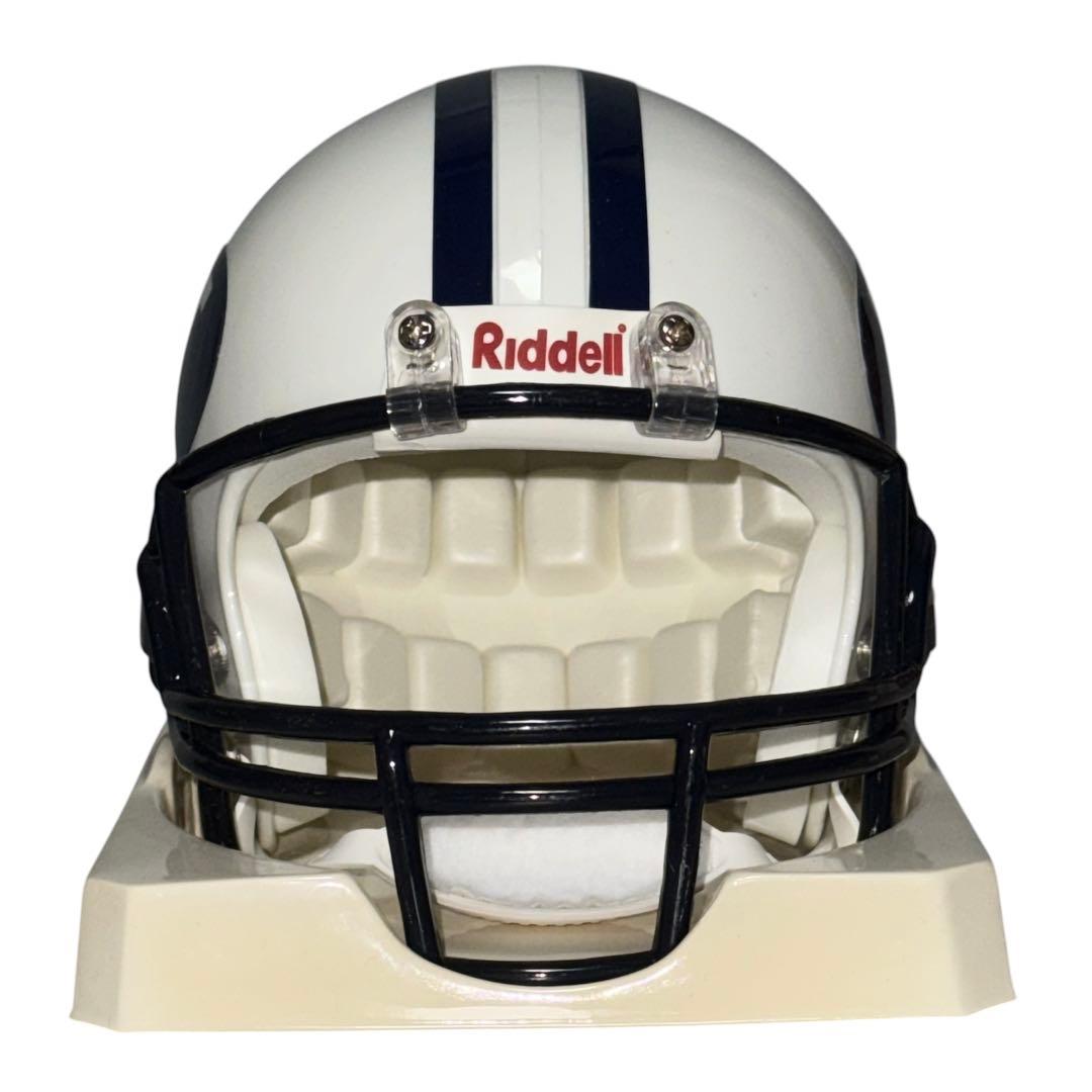 NCAA NFL BYU 直筆サイン Riddell ミニヘルメット ホログラム