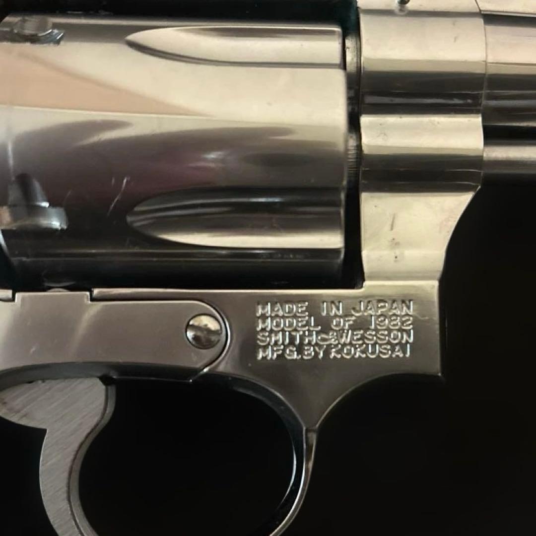 ま*ん様 モデルガン　スミス&ウェッソン チーフスペシャル 木製グリップ