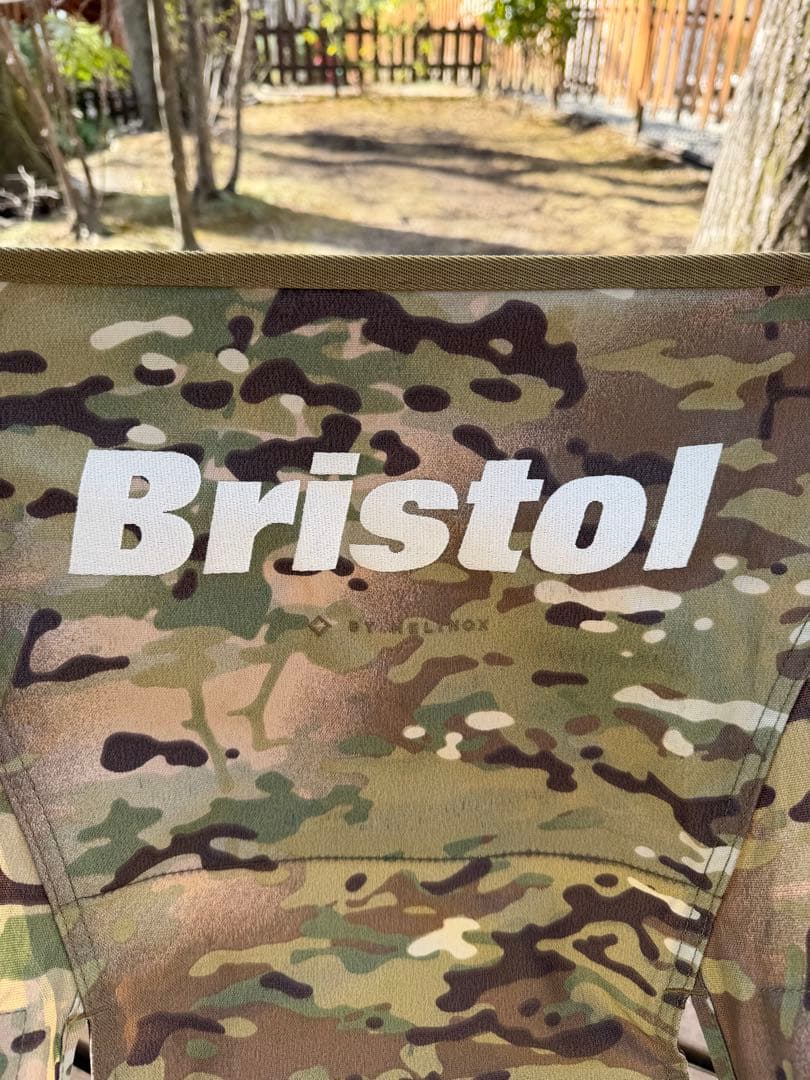 Bristol × helinox アウトドアチェア　カモ柄