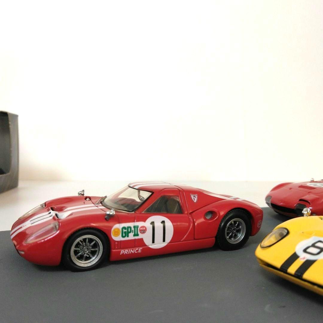 エブロトヨタ2000GT 日産R380ミニカー3台セット1/43　66,日本GP