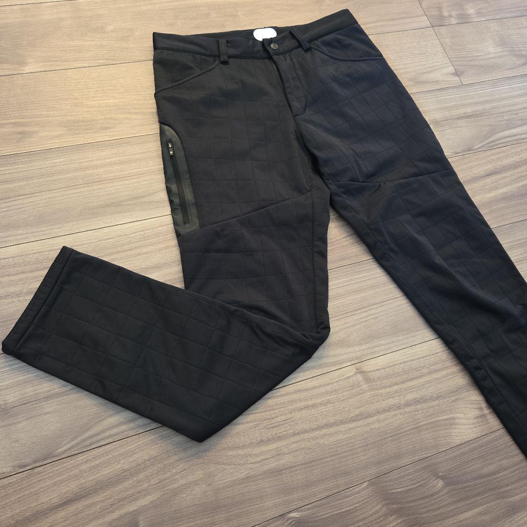 new balance golf スクエアキルト 防風ロングパンツ 4（M）