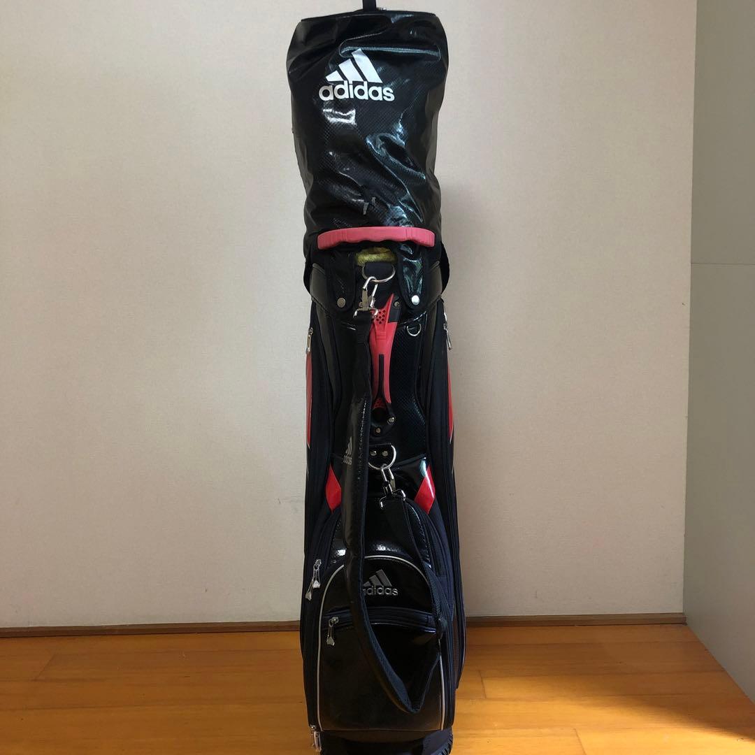 アディダスadidas キャディバッグ ブラック フード付き
