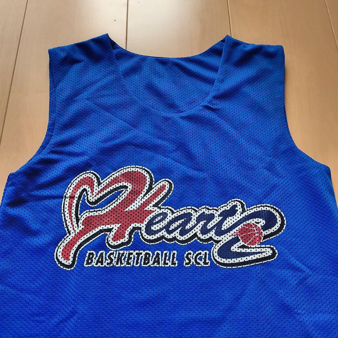 Heart バスケットボール ユニフォーム サイズ130 と靴下セット