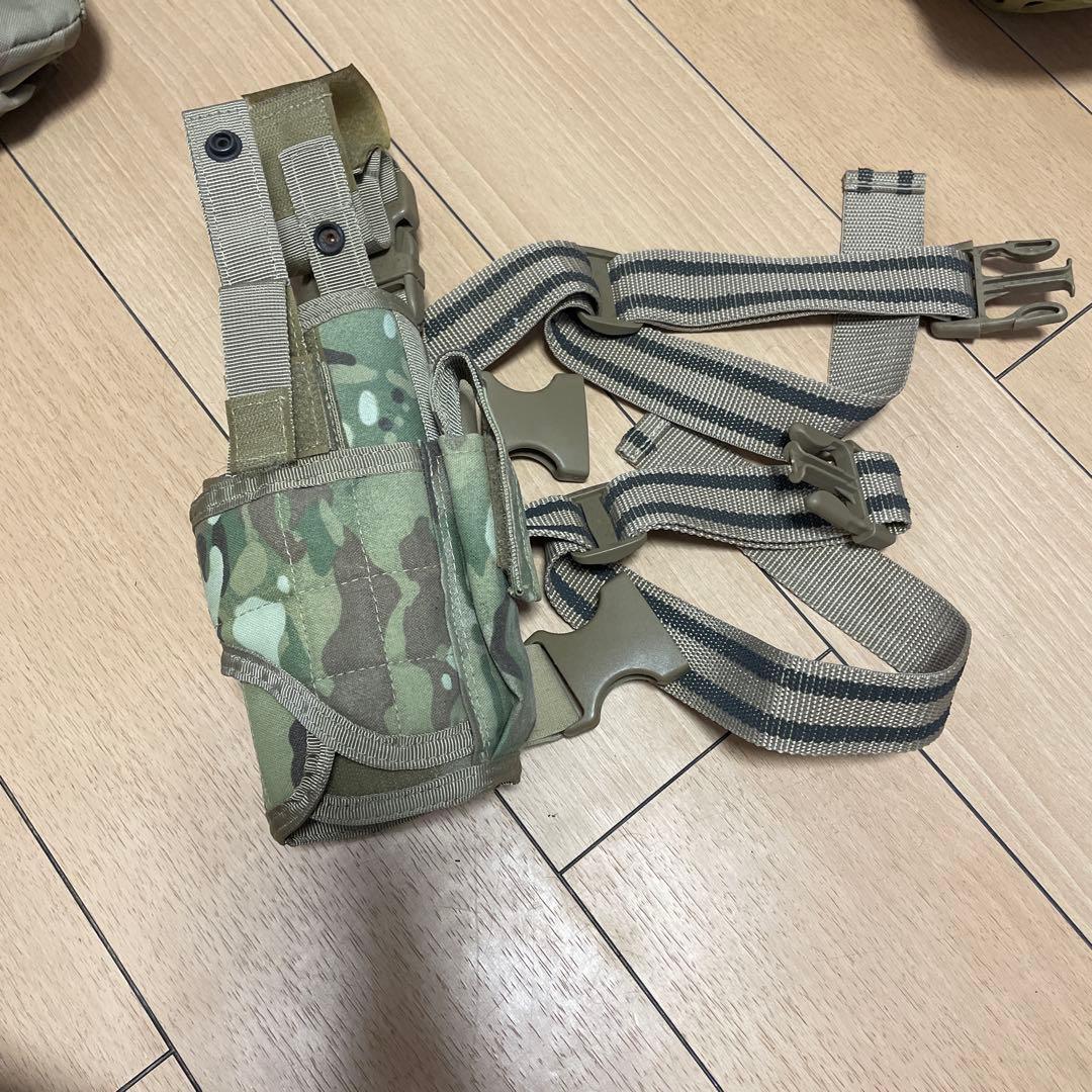 サバゲー引退　10点セット　Sサイズ パッド　プレート