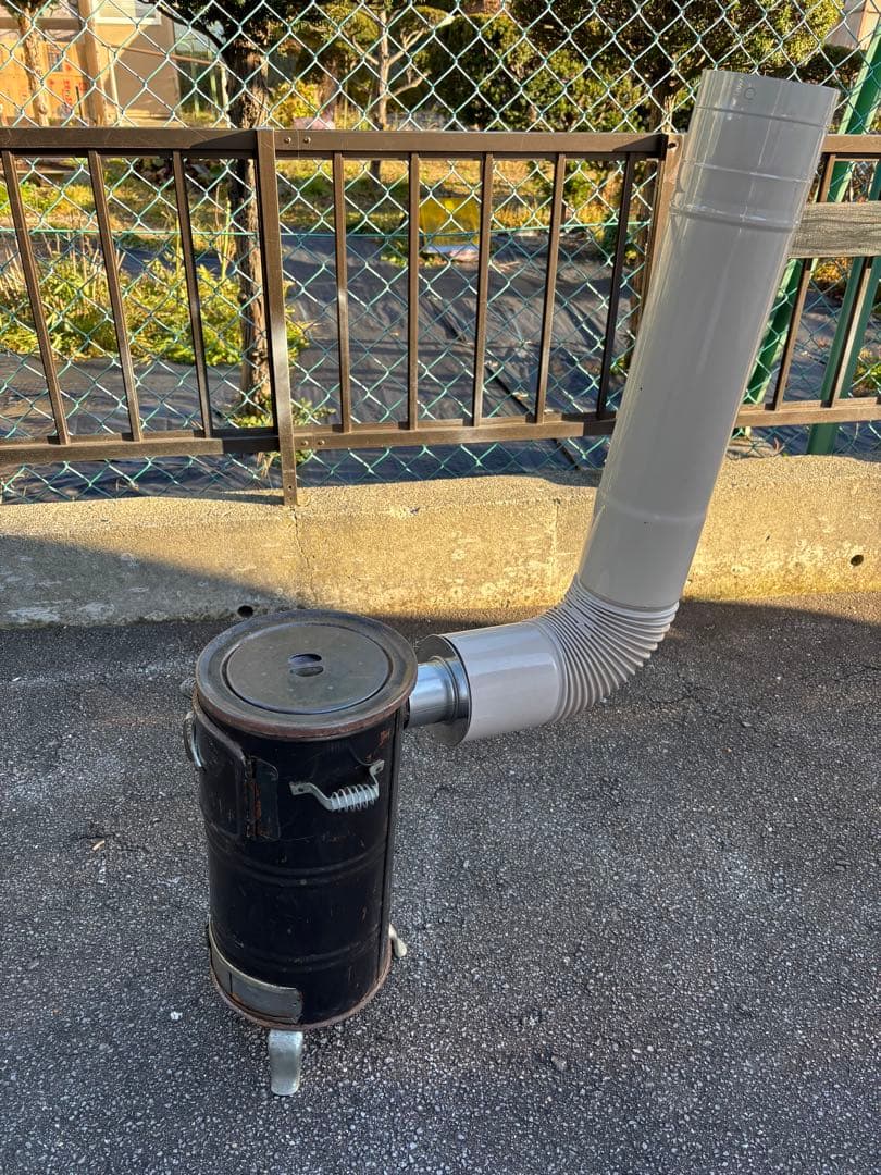 コークスストーブ 小型 未使用 レトロ
