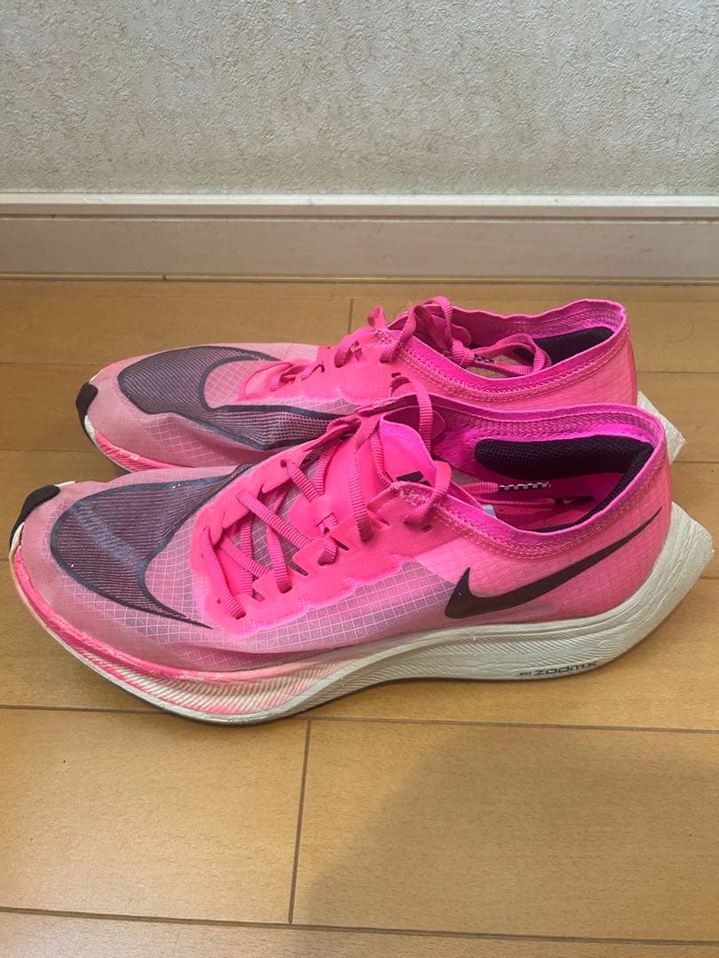 Nike ZoomX Vaporfly NEXT% ランニングシューズ ピンク