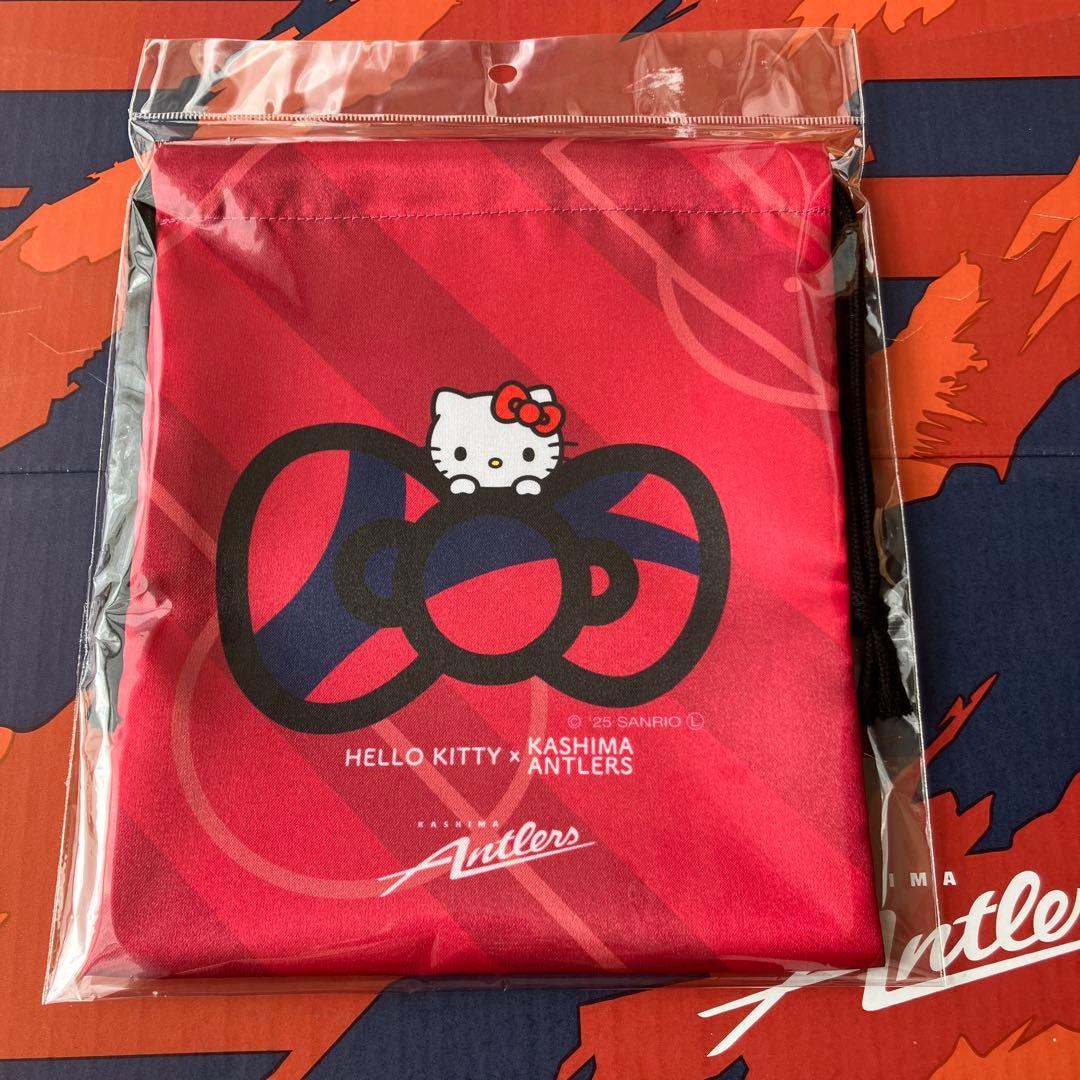 鹿島アントラーズ×Hello Kitty コラボキャンバスバッグ セット