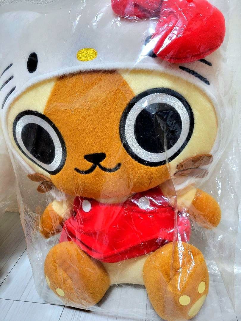 アイルー×キティ　ラストスペシャル賞　当選商品　ぬいぐるみ　モンハン　希少