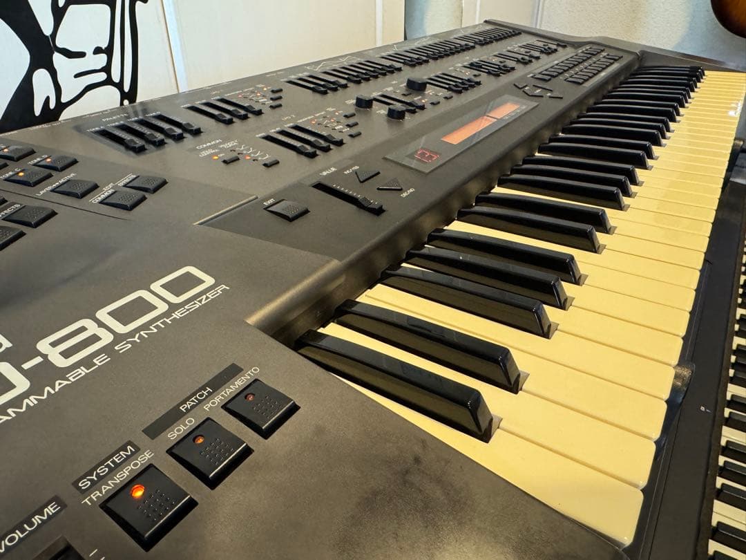【価格再設定！】 名曲を生んだRoland JD-800とスタンドセット
