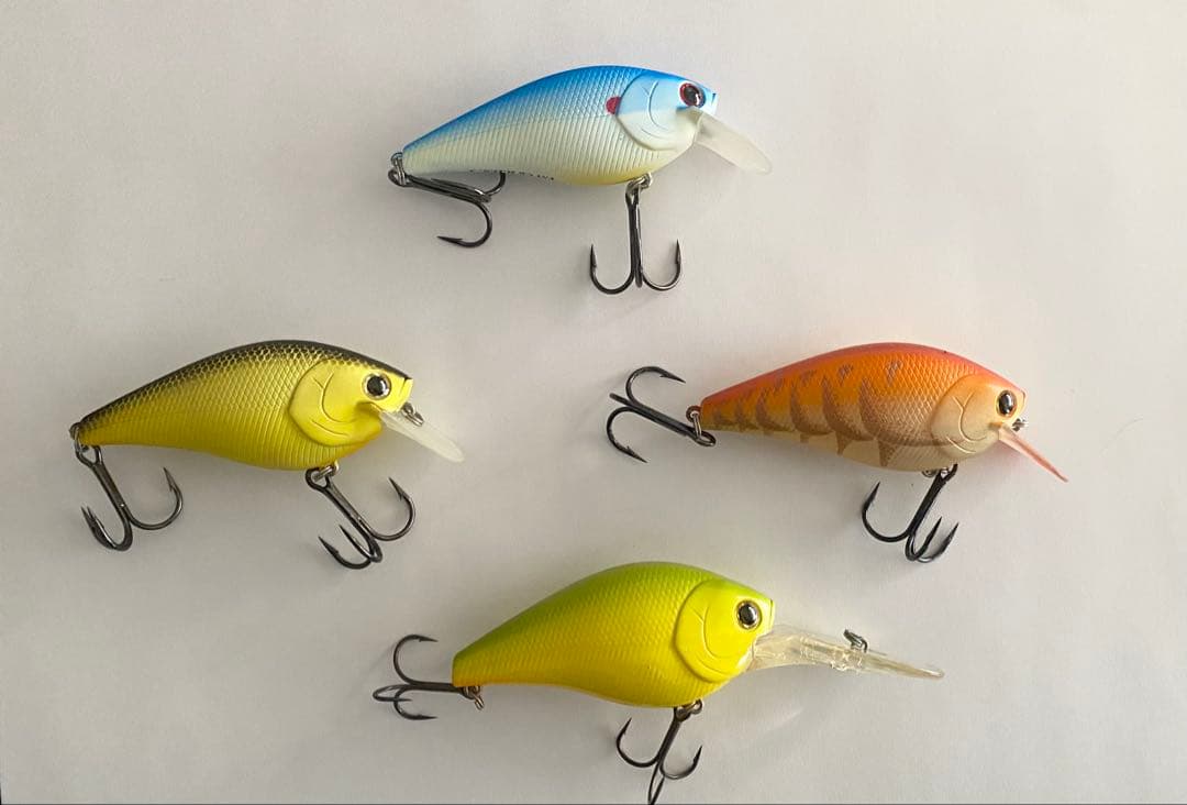 ラッキークラフト　Fat CB B.D.S. 4 他