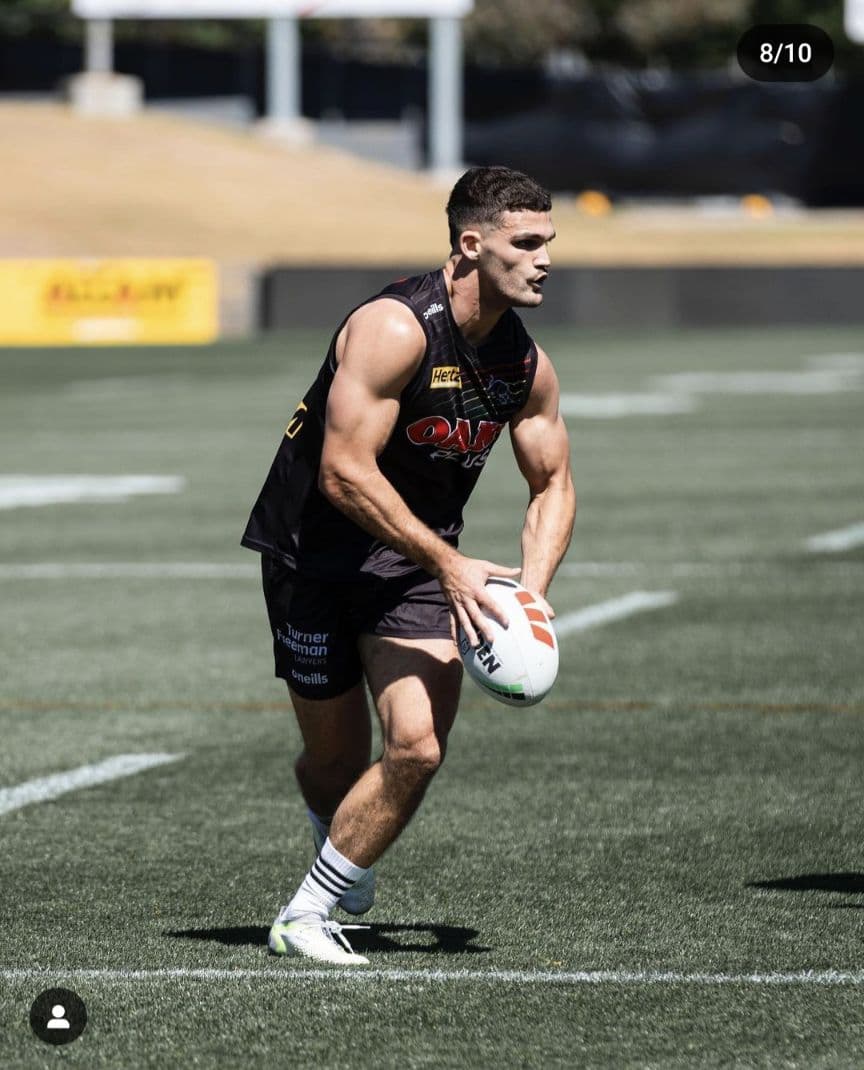 【海外Ｌサイズ】NRL ペンリス・パンサーズ 23/24トレーニングシングレット