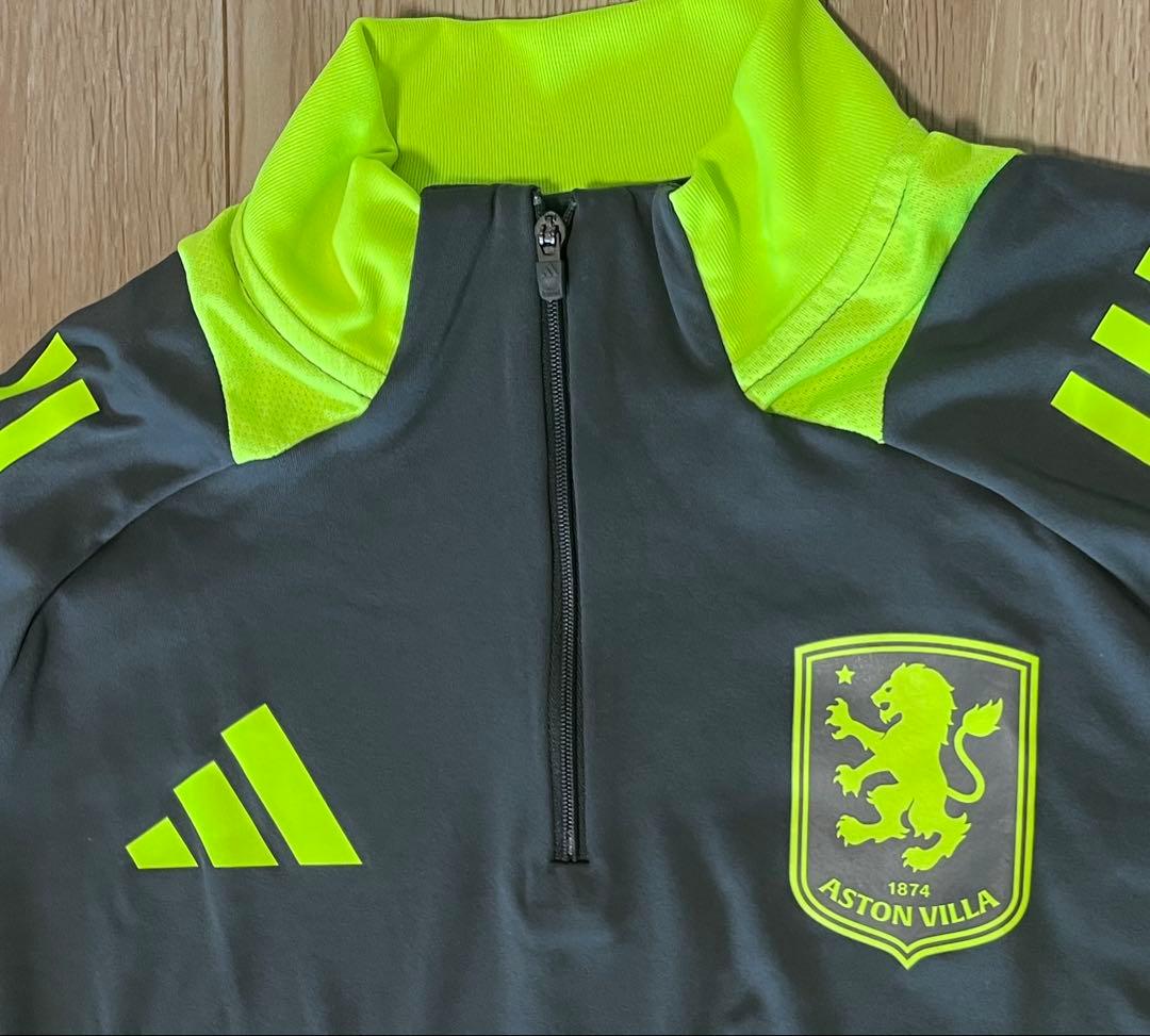 adidas アストンヴィラ　トレーニングトップ　ドリルトップ　新品　ジャージ