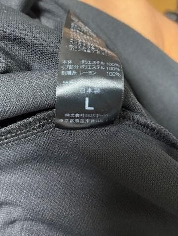 the5525 GOLF CLUB ブラック長袖シャツ