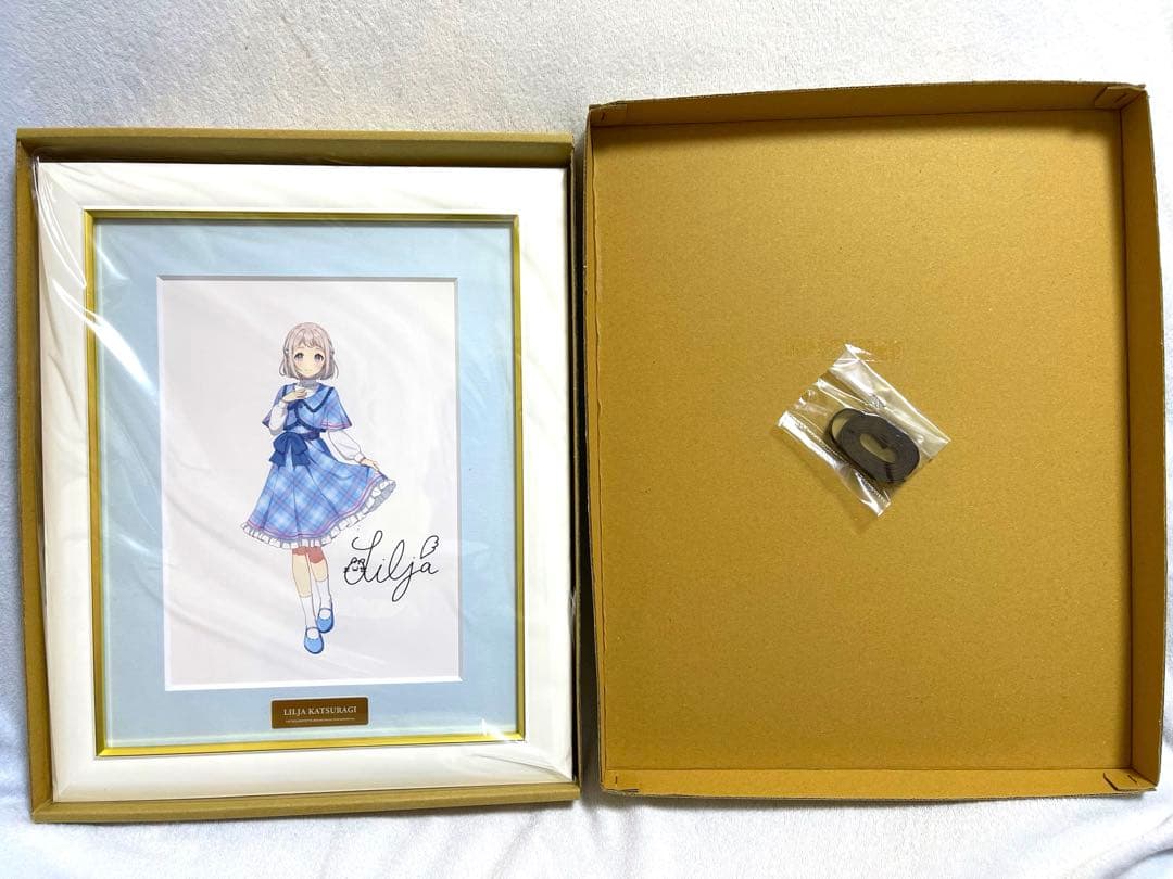 学園アイドルマスター 学マスFAMくじ 葛城リーリヤ　A賞サイン入り複製原画