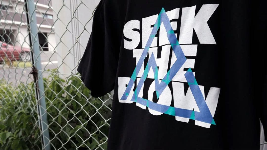 RAID JAPAN TRIANGLE STB TEE 黒 M レイドジャパン