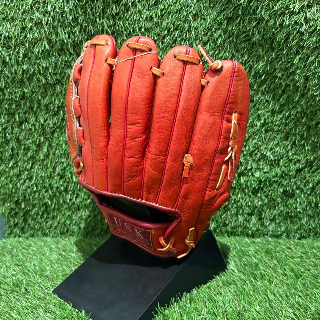 新品未使用　タグ付き野球グラブ　グローブ　一般軟式大人用　投手用　usk ウメダ