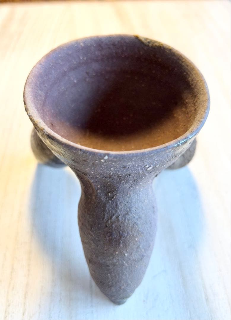 3本足の陶器　ヴィンテージ