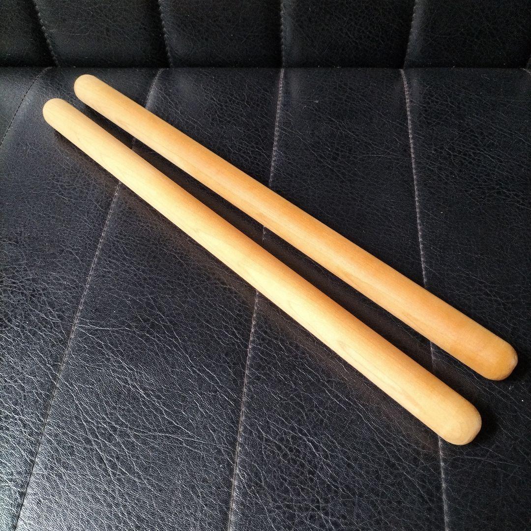 （良様ご依頼品）良品　平胴太鼓　太鼓台　バチ　ケース　中古品一式