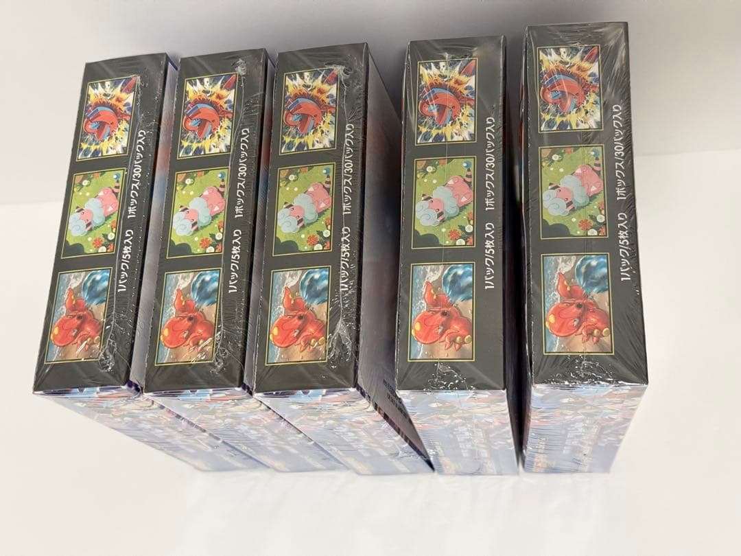 ポケモンカードゲーム ニンジャスピナー シュリンク付き 5BOX