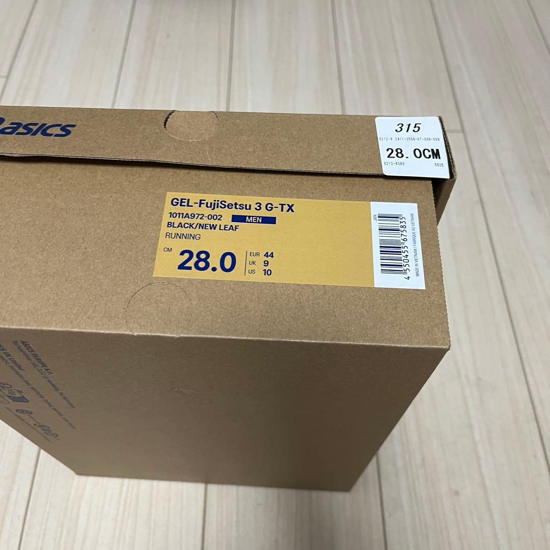 アシックス フジセツ ランニングシューズ トレイルランニングシューズ 28cm