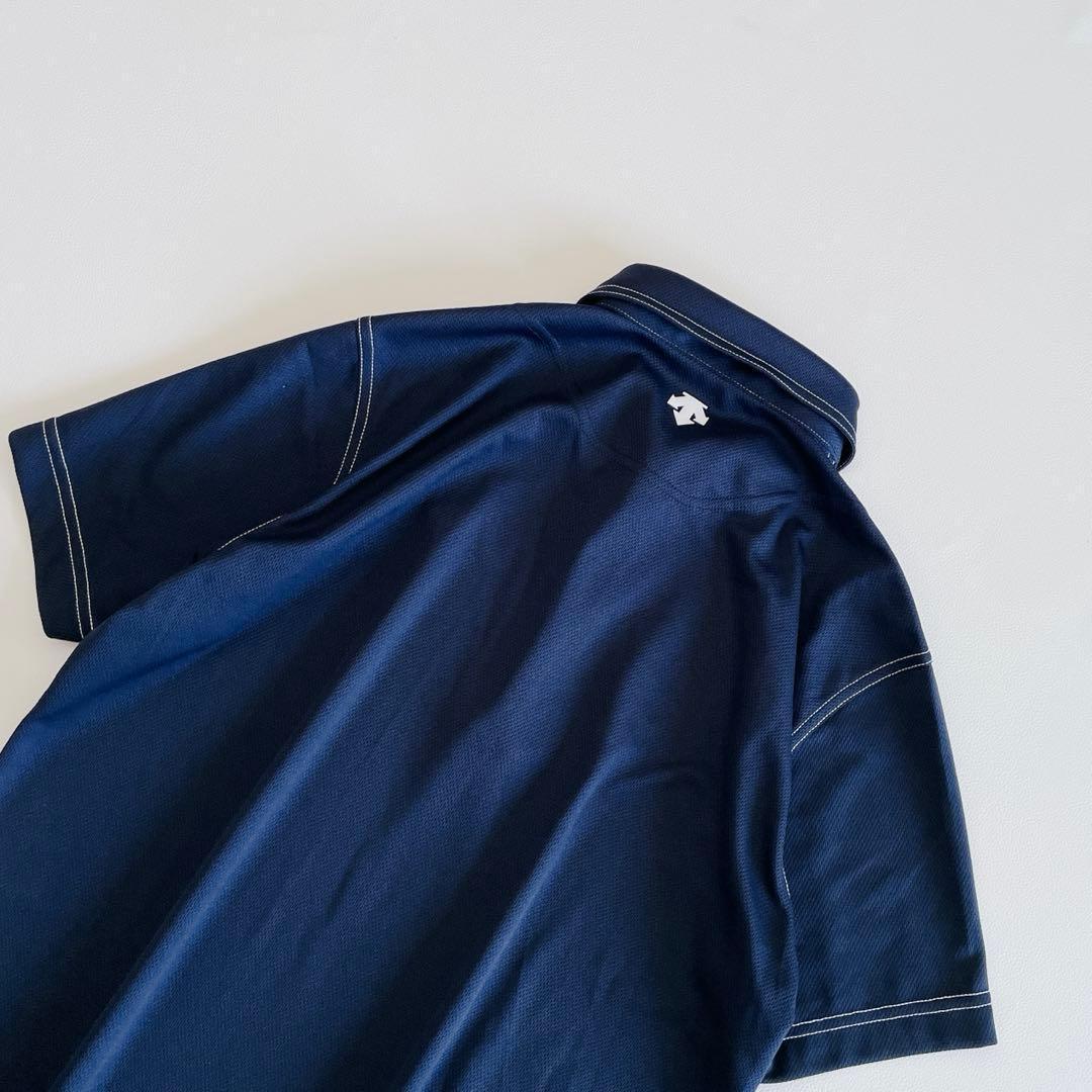 SRIXON by DESCENTE スリクソン　半袖ポロシャツ M ネイビー